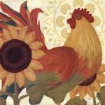 Spice Roosters II by Veronique Charron