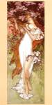 Spring by Alphonse Maria Mucha