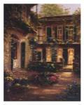 Spring Courtyard II by J. Martin