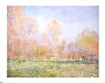 Spring in Giverny by Claude Monet