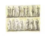 Standing Figures (serigraph) by H. Moore