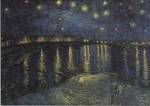 Starlight Over the Rhone, c.1888 by Vincent van Gogh