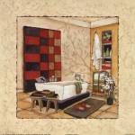 Statement Bath I by Charlene Winter Olson