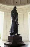 Statue of Thomas Jefferson in a memorial, Jefferson Memorial, Washington DC, USA
