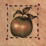 Stenciled Apple I by Barbara Palmer