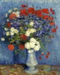 Still Life: Vase with Cornflowers and Poppies, 1887 by Vincent van Gogh