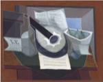 Still Life with a Guitar, 1925 by Juan Gris