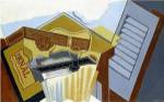 Still Life with a White Cloud by Juan Gris