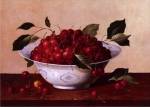 Still Life With Cherries by Riccardo Bianchi