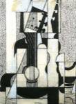 Still Life with Guitar by Juan Gris