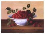 Still Life With Raspberries by Riccardo Bianchi