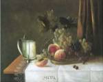Still Life with Silver Tankard by William Galvez