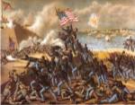 Storming Fort Wagner by Kurz and Allison