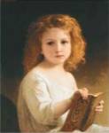 Story Book by William Adolphe Bouguereau
