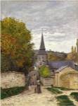 Street in Sainte-Adresse, 1868-70 by Claude Monet