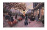 Strolling on the Avenue by Christa Kieffer