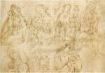 Studies of the Virgin and Child by Desiderio Settignano