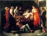 Study for The Death of Marcus Aurelius by Eugene Delacroix