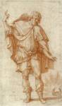 Study of a Male Figure by Rosso Fiorentino