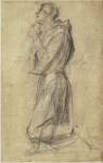 Study of Saint Francis by Jacopo Pontormo
