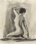 Sumi-e Figure I by Ethan Harper