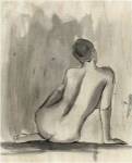 Sumi-e Figure II by Ethan Harper