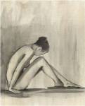Sumi-e Figure III by Ethan Harper