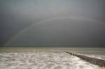 Sun Shower over the English Channel by Geoffrey Ansel Agrons