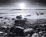 Sun Surf and Rocks by Richard Nowicki
