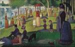 Sunday Afternoon on the Island of Grand Jatte 1864-6 by Georges Seurat