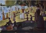 Sunday Afternoon on the Island of La Grande Jatte, c.1886 by Georges Seurat