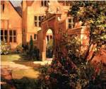 Sunlit Courtyard by Philip Craig