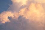 Sunset clouds over Amazon basin, Peru by Tom Norring / Danita Delimont