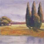 Sunset Cypress by Adena Langford