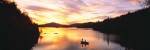 Sunset Saranac Lake Franklin Co Adirondack Mtns NY USA by Panoramic Images