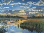 Sunset, Seal Harbor, Maine by Arthur Chartow