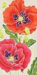 Sunshine Poppies Panel I by Elyse DeNeige