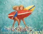 Surfers No 2 by Becky Kinkead