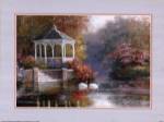 Swans in Parkscape by T.C. Chiu