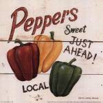 Sweet Peppers by David Carter Brown
