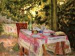 Table Set in a Garden by Pierre Bonnard