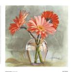 Tangerine Gerbera by Mary Kay Krell
