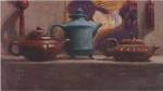 Tea and Silk Tassels by Cathy Lamb