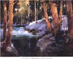 Ted Goerschner - Afternoon Sun Size 33.5x27.5 by Ted Goerschner