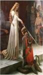 The Accolade by Edmund Blair Leighton
