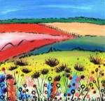 The Allium Fields by Caroline Duncan ART