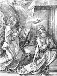 The Annunciation from the 'Small Passion' series, 1511 by Albrecht Durer