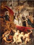 The Arrival of Marie de Medici in Marseilles, 3rd November 1600 by Peter paul Rubens