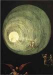 The Ascent of the Blessed, detail from a panel of an alterpiece thought to be of the Last Judgement by Hieronymus Bosch