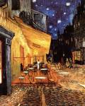 The Café Terrace on the Place du Forum, Arles, at Night, c.1888 by Vincent van Gogh